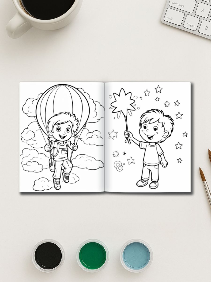 Roars, Paws & Whiskers - 100 Kids Coloring Pages - Image 3