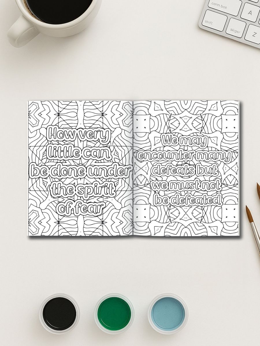 Mandalas for Nurses – 25 Heartfelt Quote Pages - Image 3